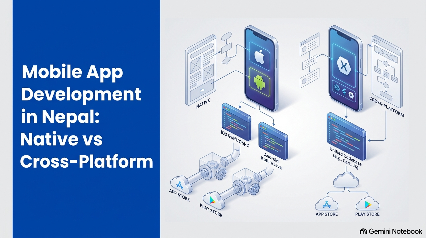 Mobile App Development in Nepal: Native vs Cross-Platform